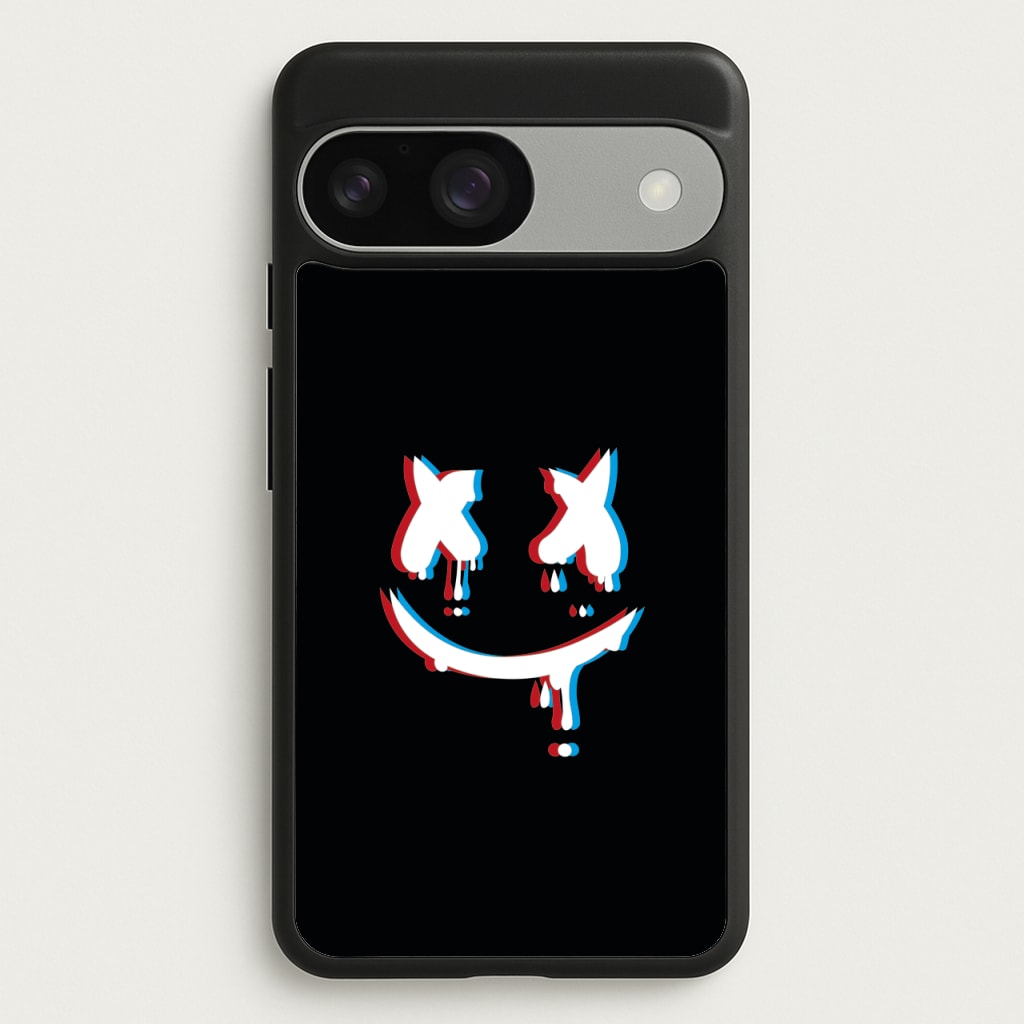 Blue Blur - White Helmet DJ - Marshmello Phone Case for Google Pixel 9 / 9 Pro