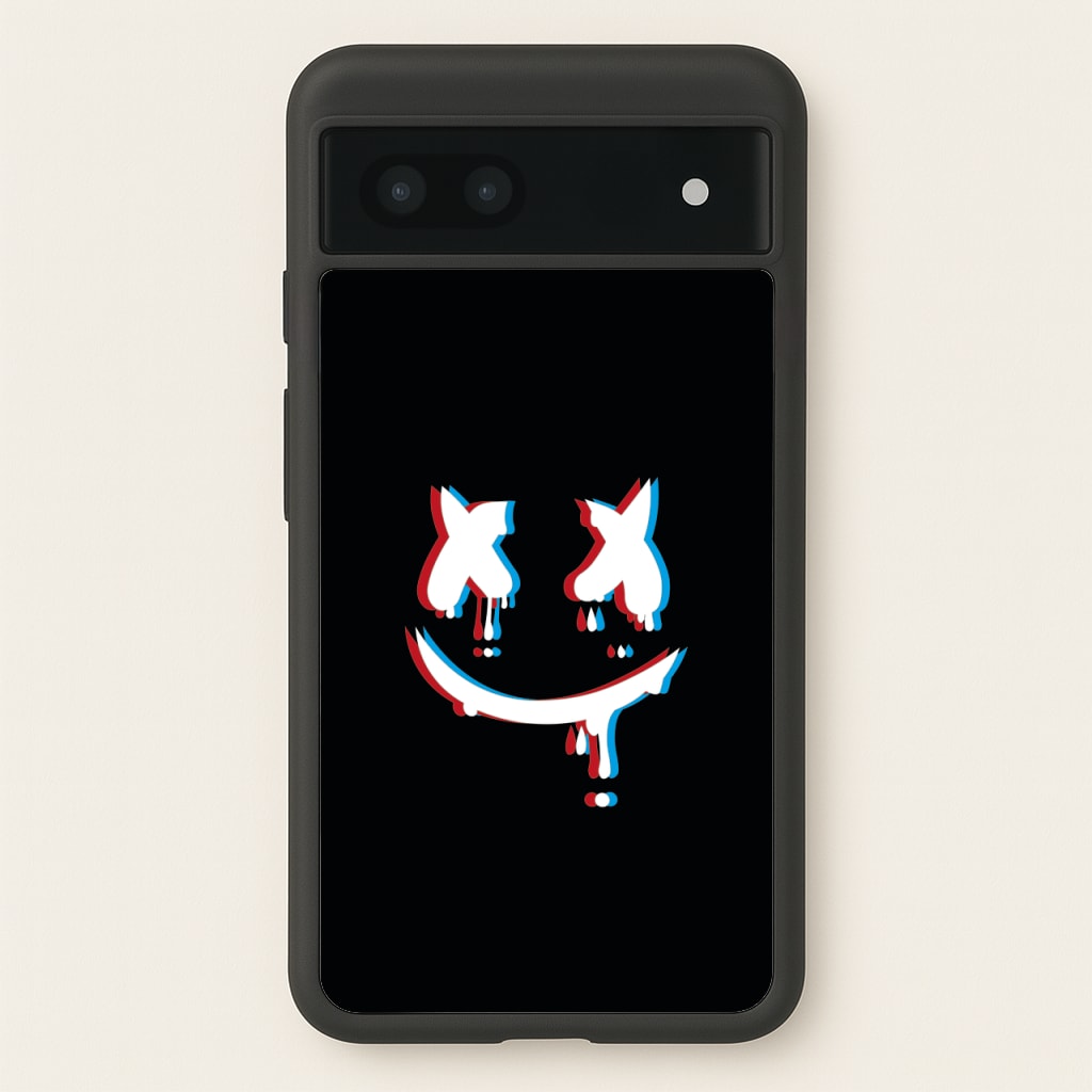 Blue Blur - White Helmet DJ - Marshmello Phone Case for Google Pixel 6a