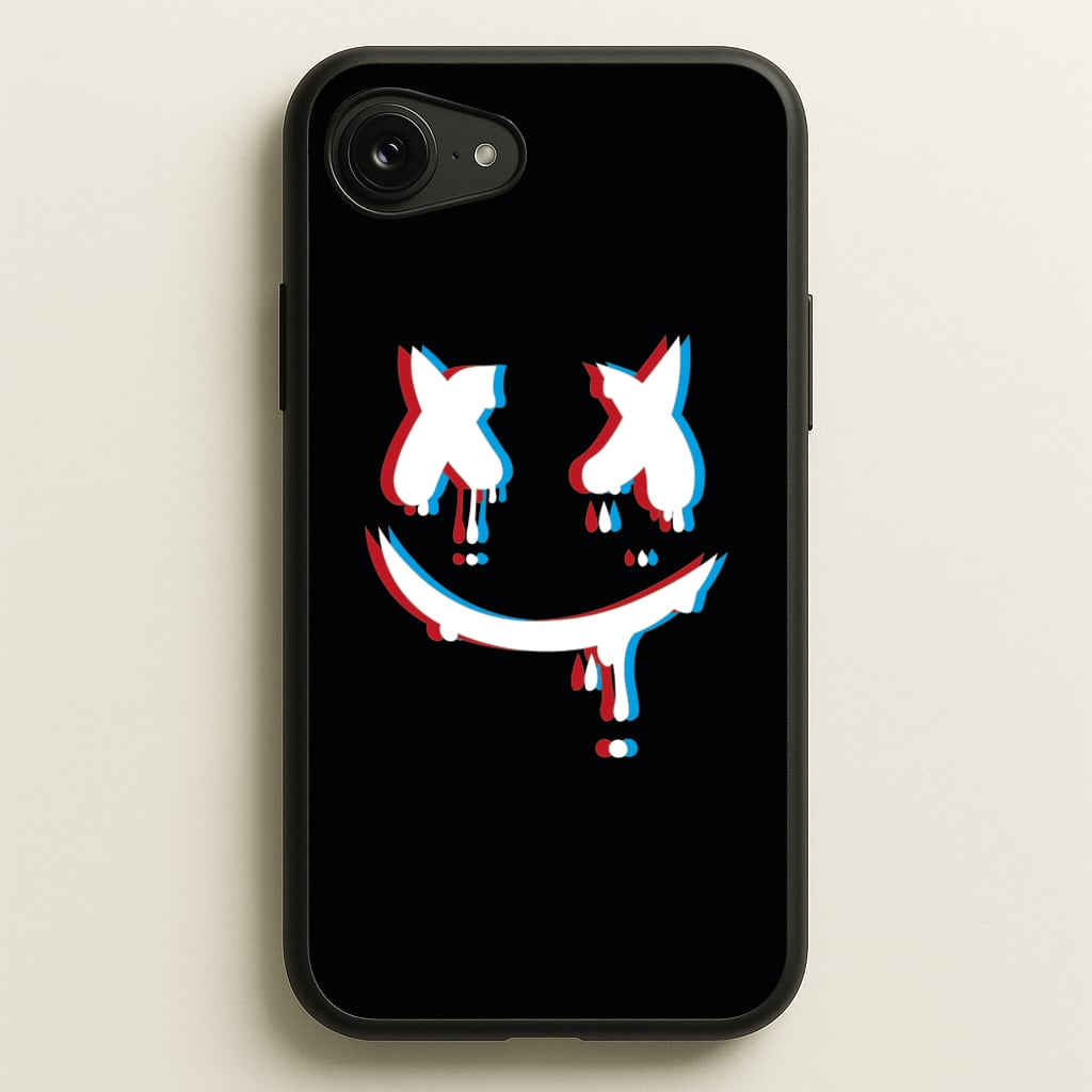 Blue Blur - White Helmet DJ - Marshmello Phone Case for iPhone 16e