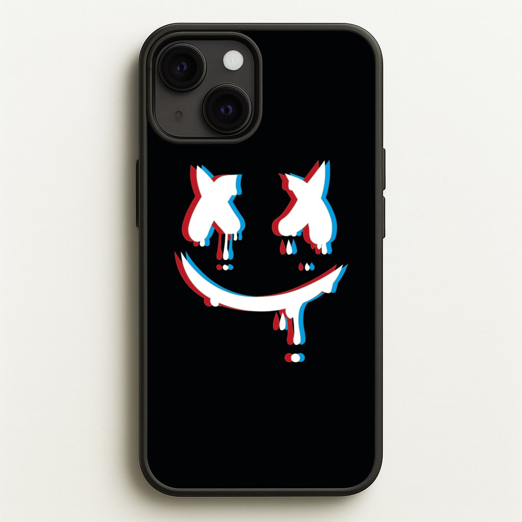 Blue Blur - White Helmet DJ - Marshmello Phone Case for iPhone 13 Mini