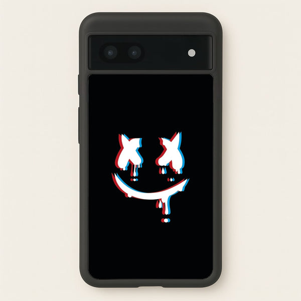 Blue Blur - White Helmet DJ - Marshmello Phone Case for Google Pixel 7a