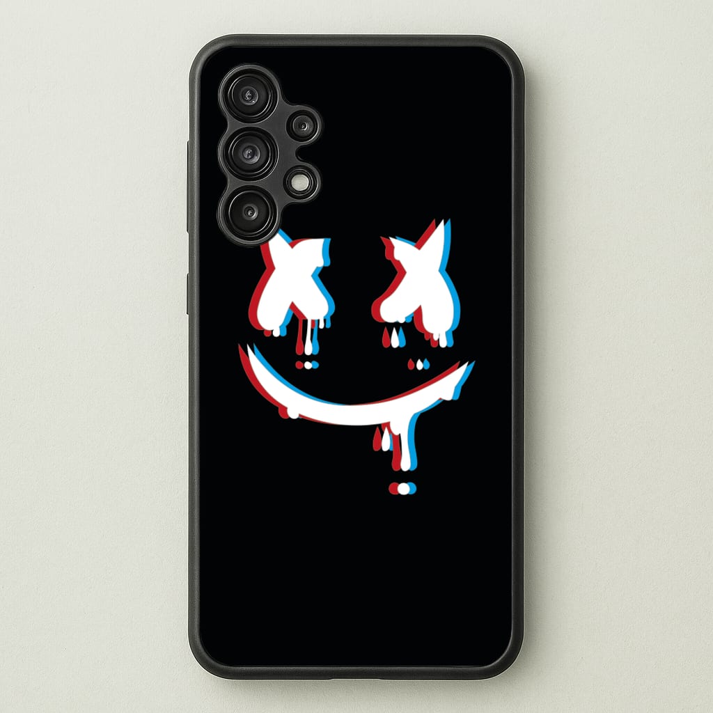 Blue Blur - White Helmet DJ - Marshmello Phone Case for Galaxy A13