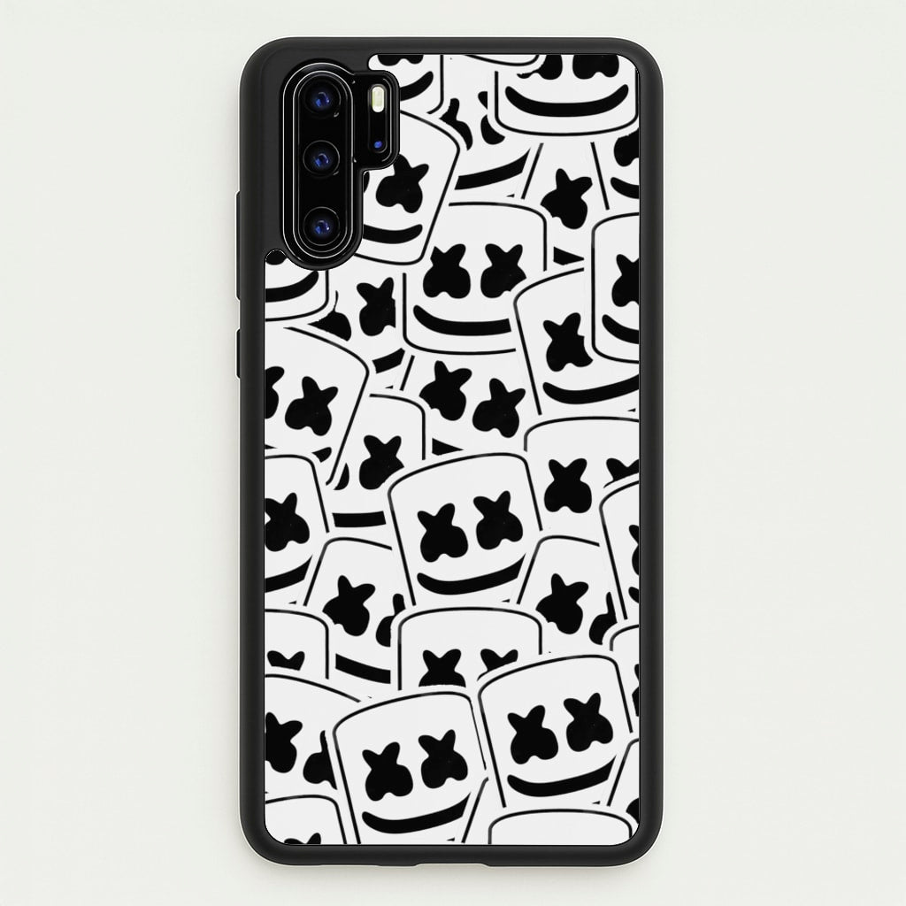 Collage - White Helmet DJ - Marshmello Phone Case for Huawei P30 Pro