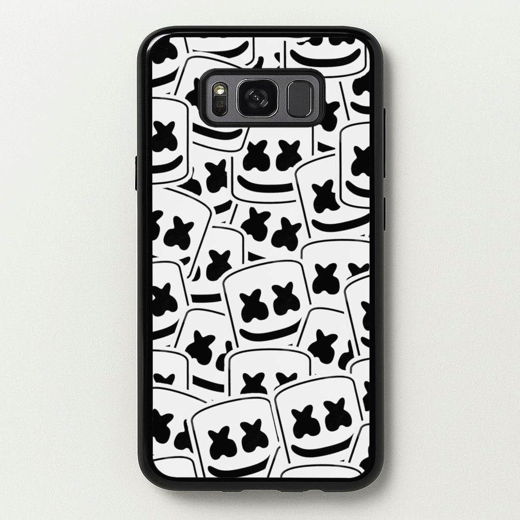 Collage - White Helmet DJ - Marshmello Phone Case for Galaxy S8 Plus