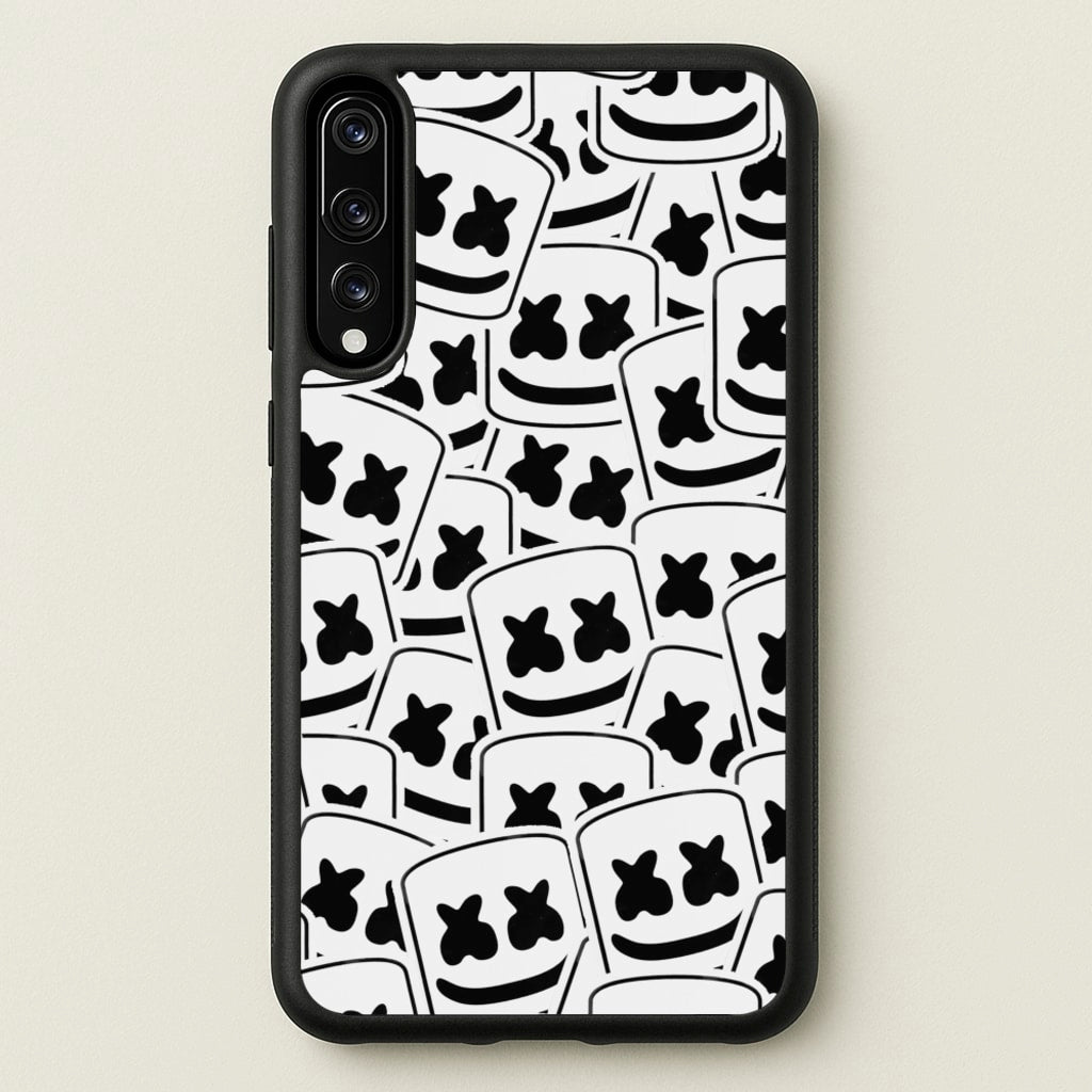Collage - White Helmet DJ - Marshmello Phone Case for Huawei P20 Pro