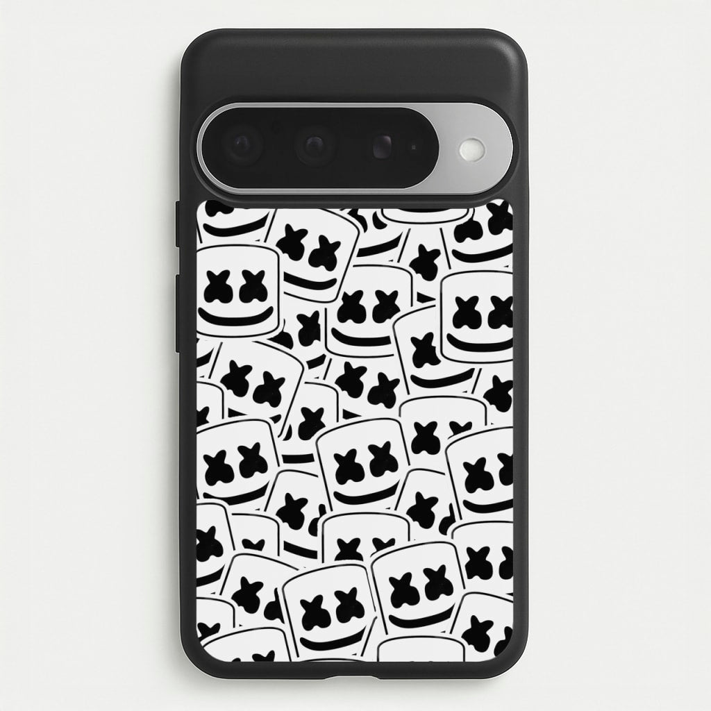 Collage - White Helmet DJ Phone Case for Google Pixel 10 Pro XL