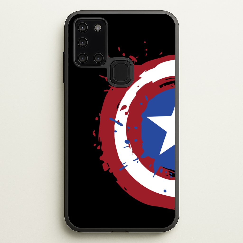 The Shield - Marvel Phone Case for Galaxy A21s