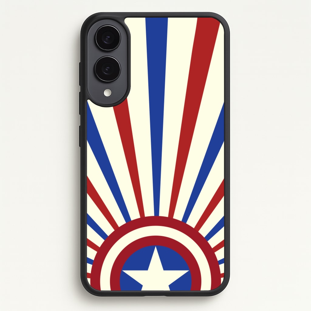 Shield And Stripes - Marvel Phone Case for Galaxy S25 Edge