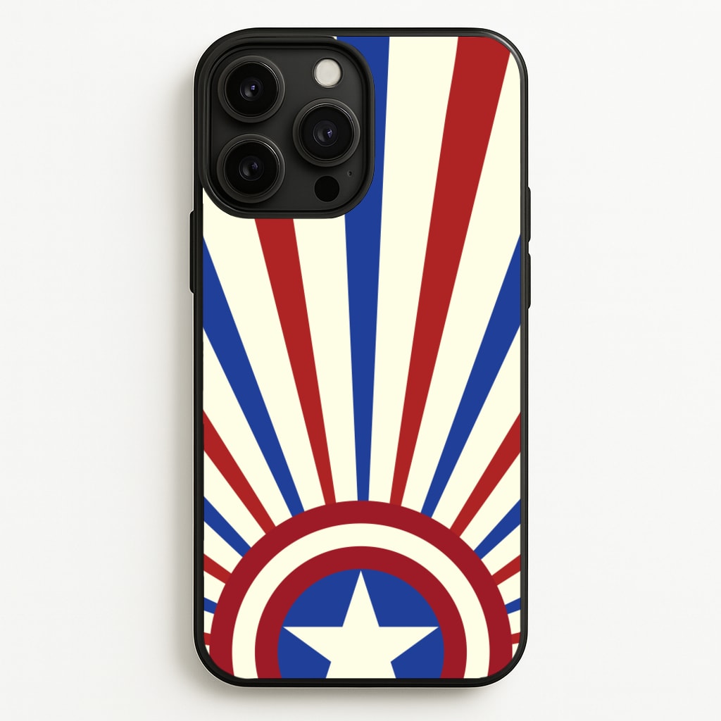 Shield And Stripes - Marvel Phone Case for iPhone 13 Pro Max