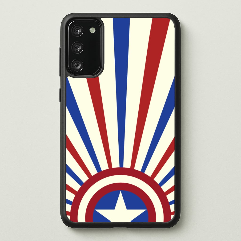Shield And Stripes - Marvel Phone Case for Galaxy S20