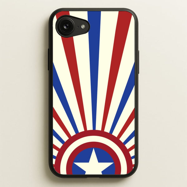 Shield And Stripes - Marvel Phone Case for iPhone 16e