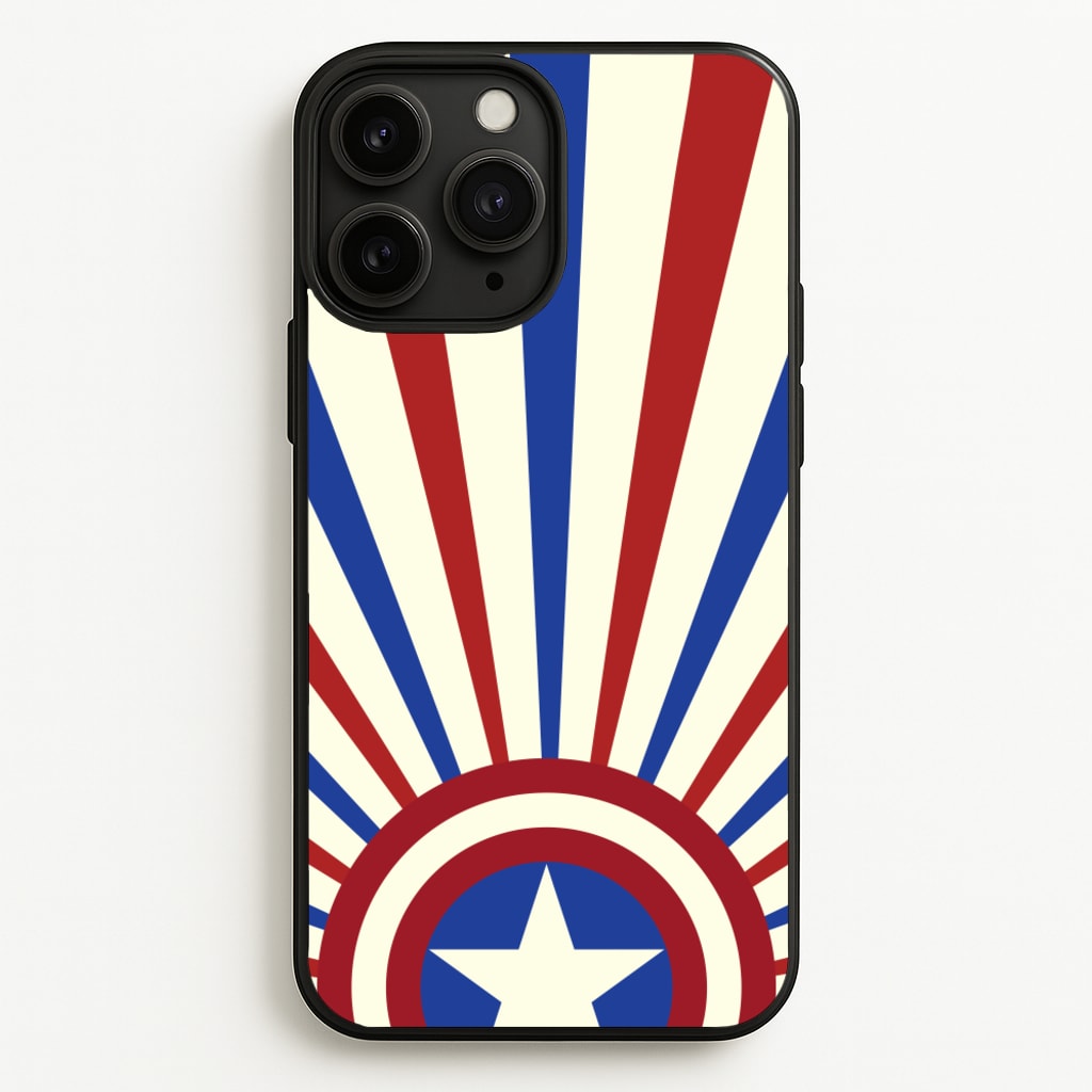 Shield And Stripes - Marvel Phone Case for iPhone 11 Pro Max