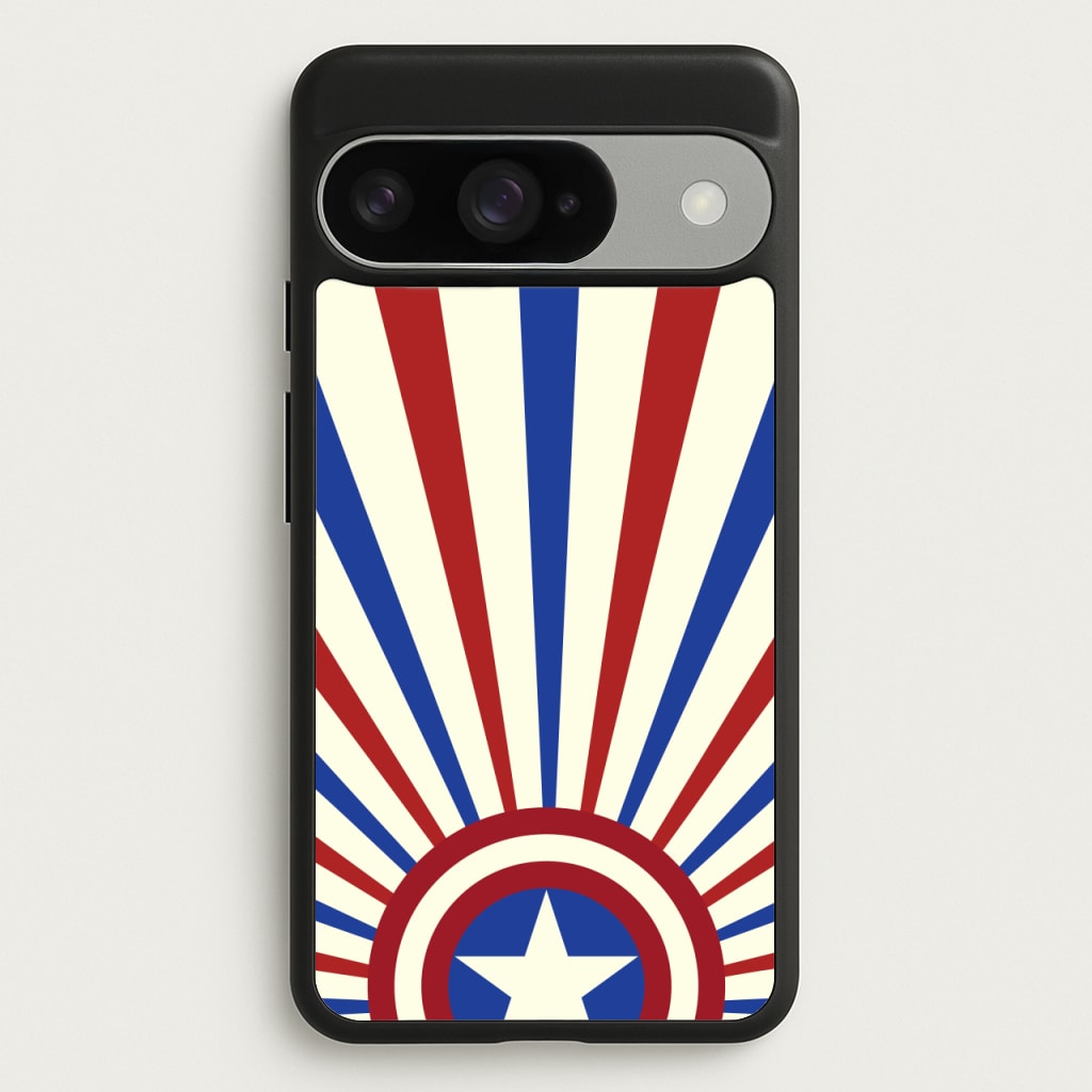Shield And Stripes Phone Case for Google Pixel 10 / 10 Pro
