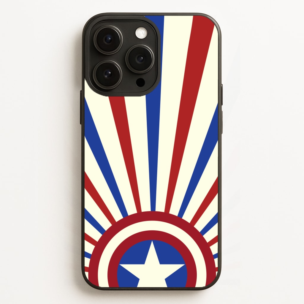 Shield And Stripes - Marvel Phone Case for iPhone 12 Pro Max
