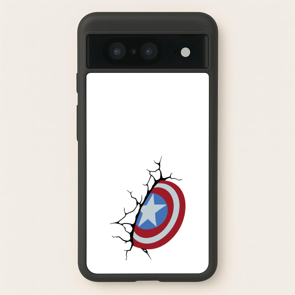 Shield Break - Marvel Phone Case for Google Pixel 8