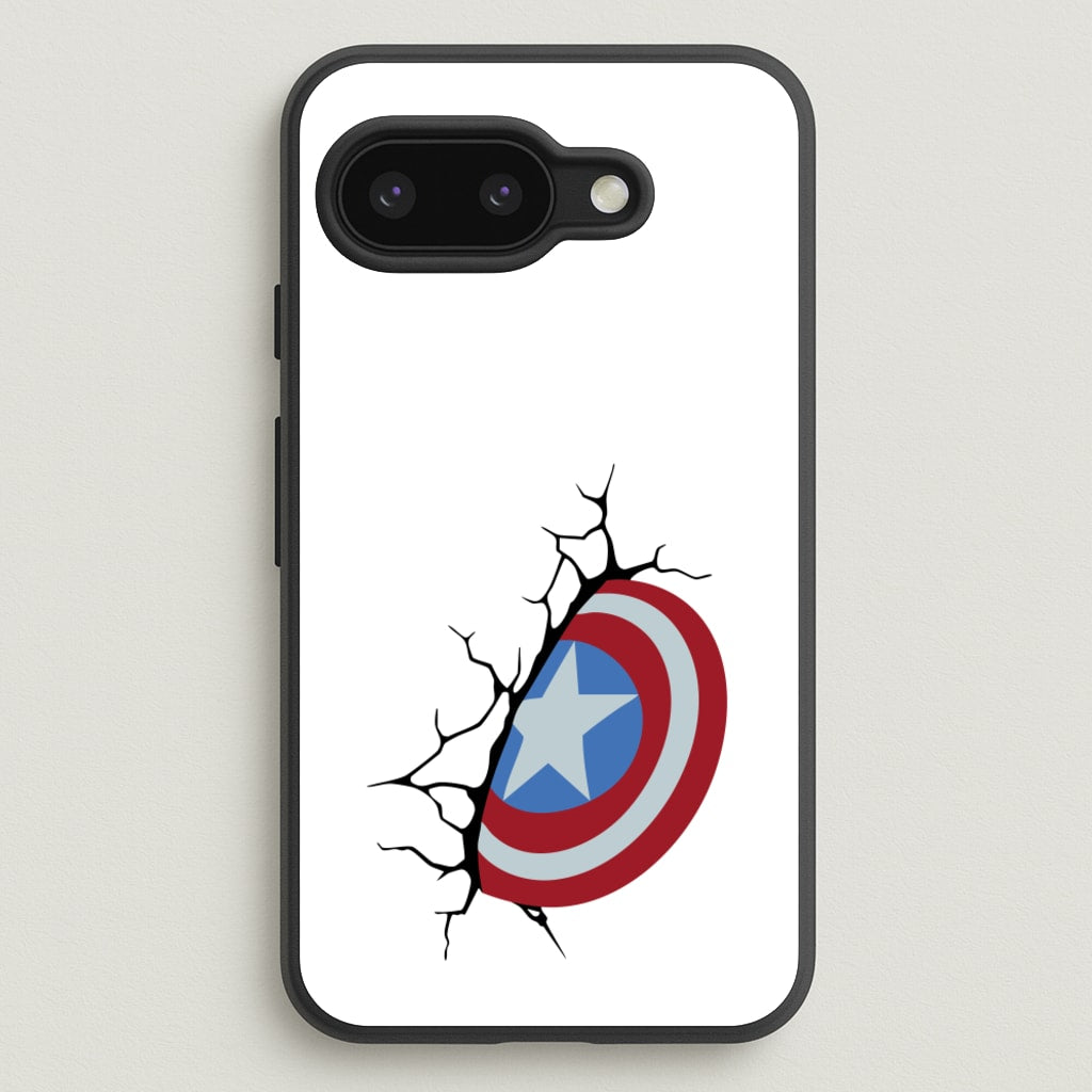 Shield Break - Marvel Phone Case for Google Pixel 9a
