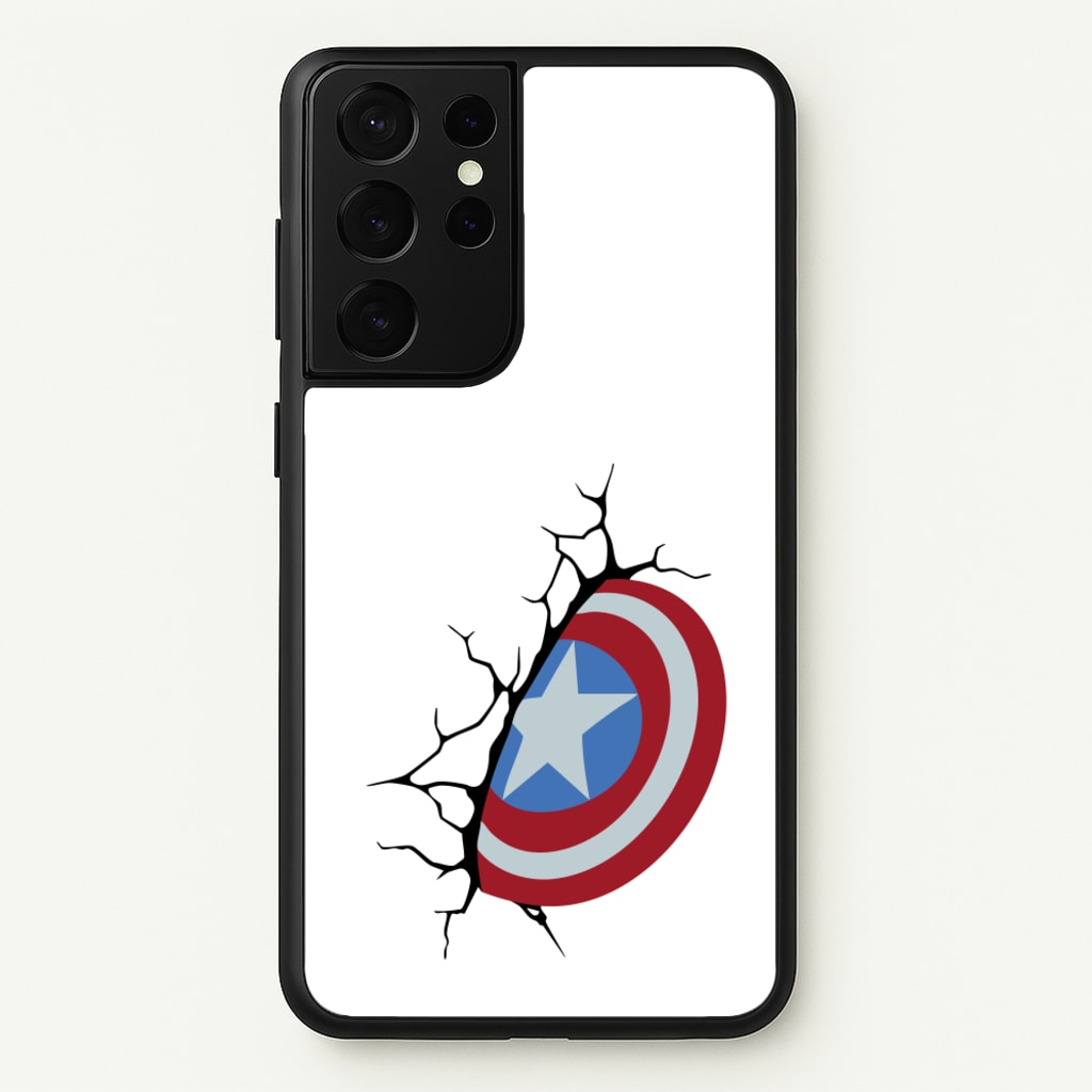 Shield Break - Marvel Phone Case for Galaxy S21 Ultra