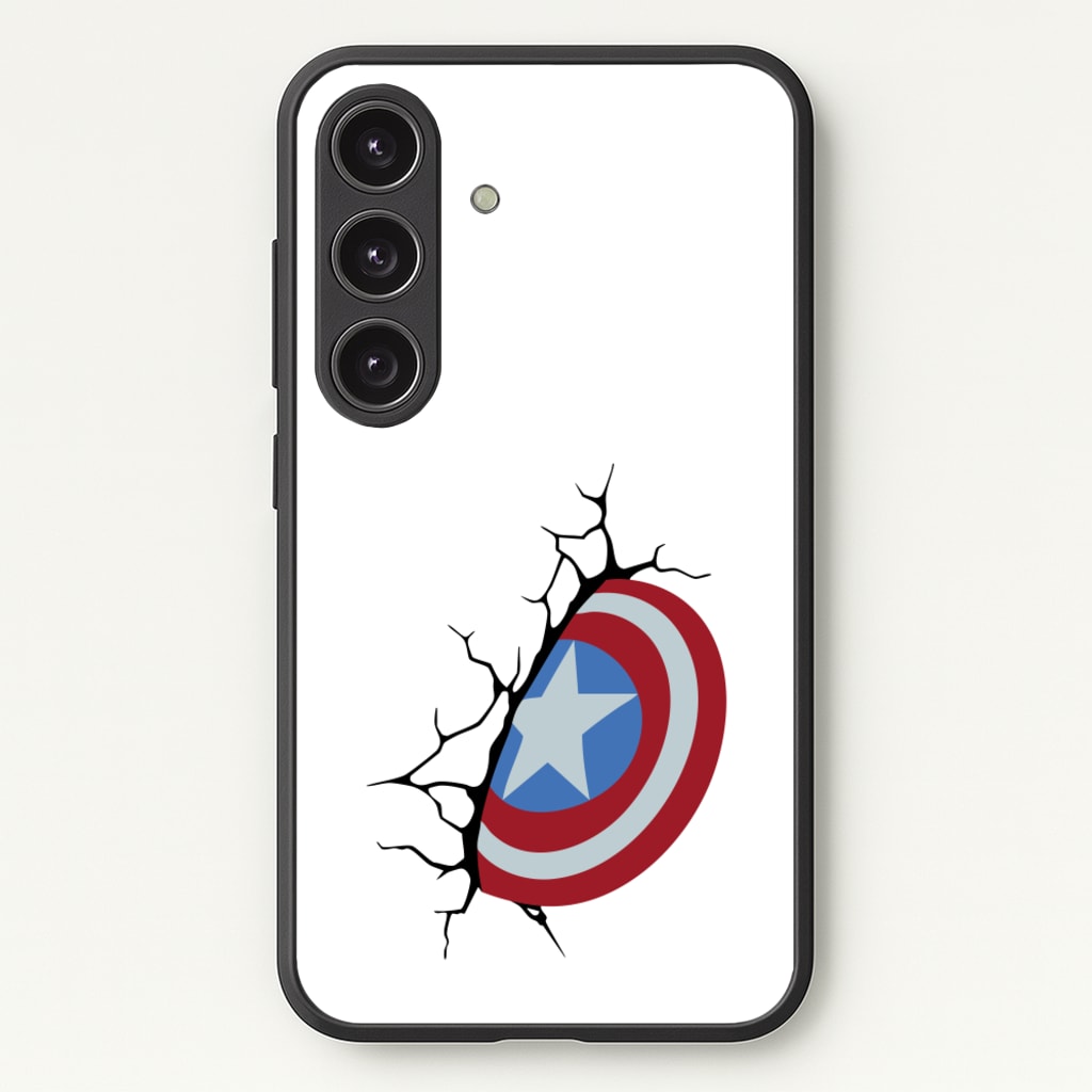 Shield Break - Marvel Phone Case for Galaxy S24FE