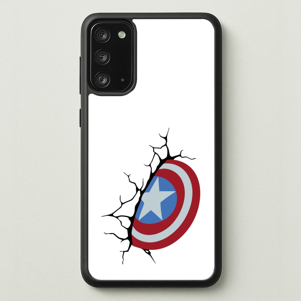 Shield Break - Marvel Phone Case for Galaxy Note 20