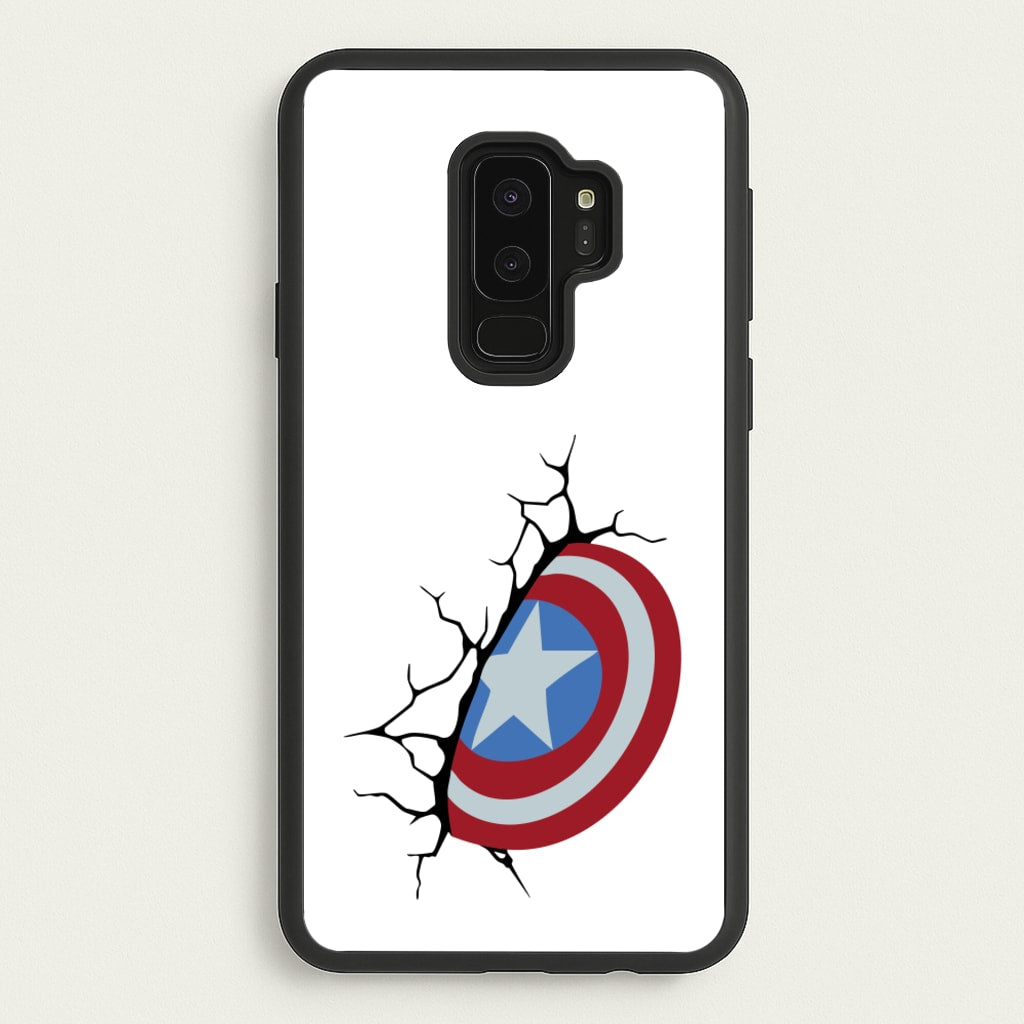 Shield Break - Marvel Phone Case for Galaxy S9 Plus