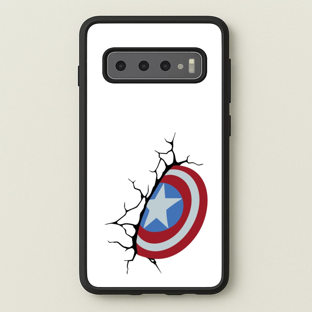 Shield Break - Marvel Phone Case for Galaxy S10 Plus