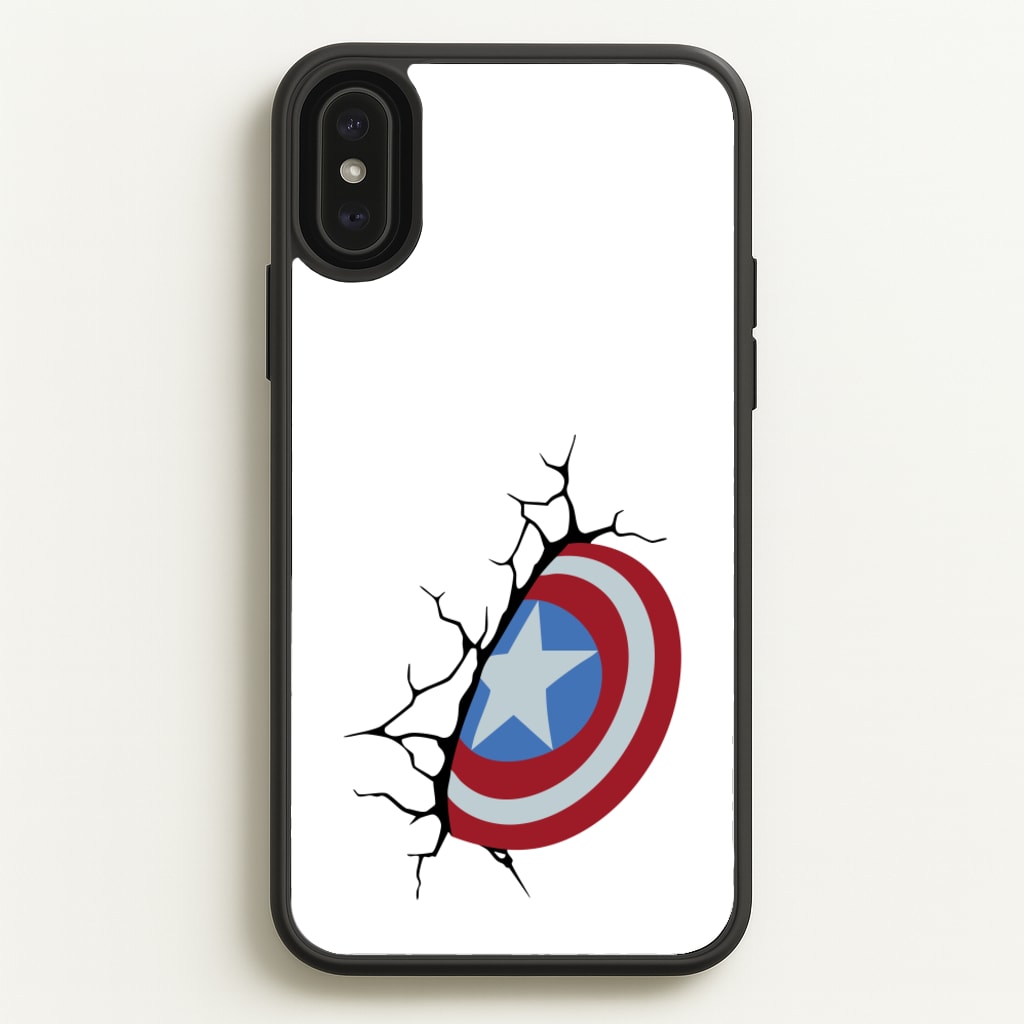 Shield Break - Marvel Phone Case for iPhone XS Max