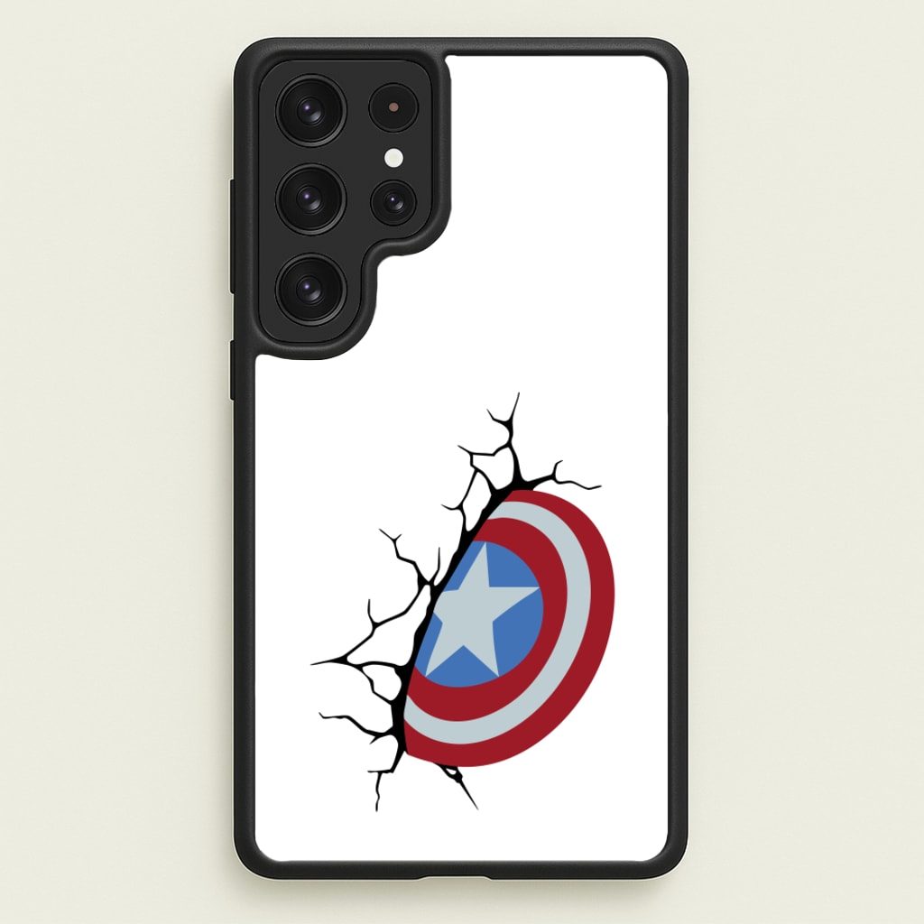Shield Break - Marvel Phone Case for Galaxy S23 Ultra