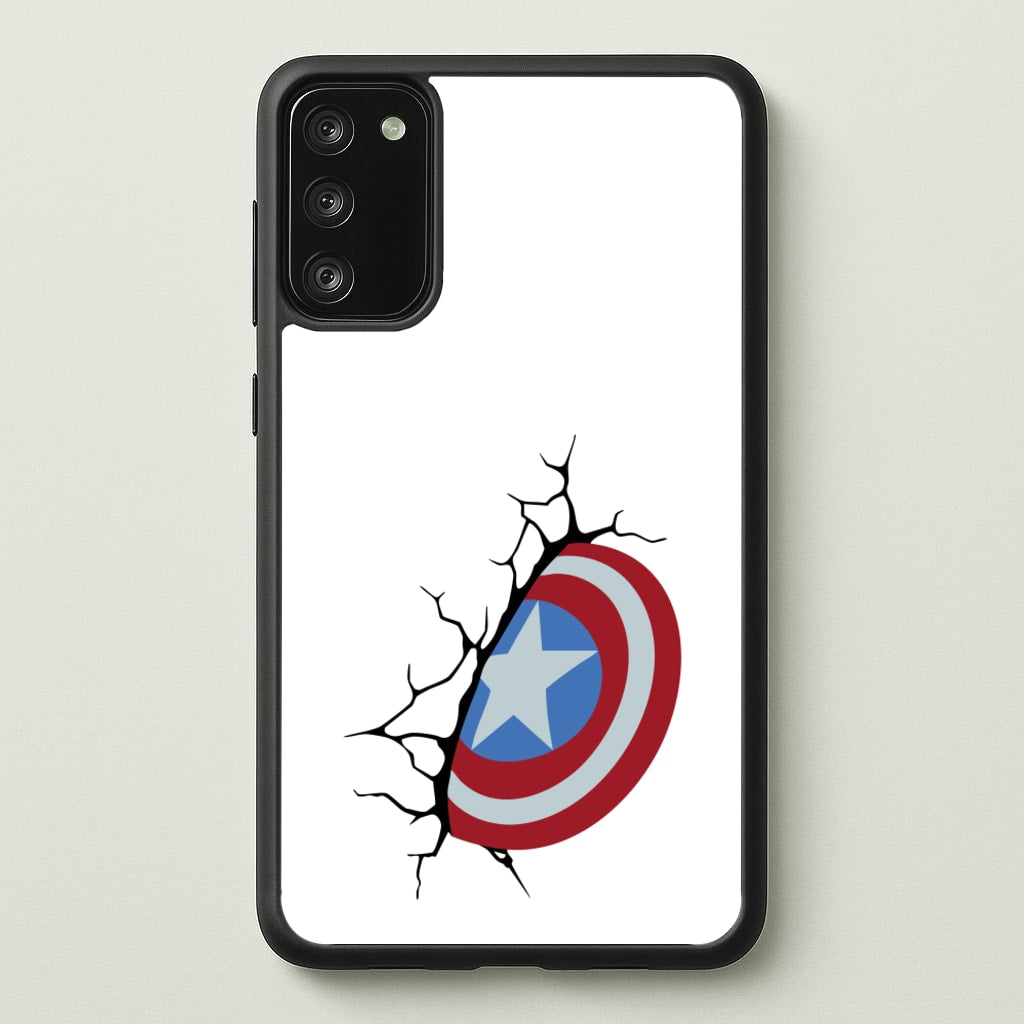 Shield Break - Marvel Phone Case for Galaxy S20FE