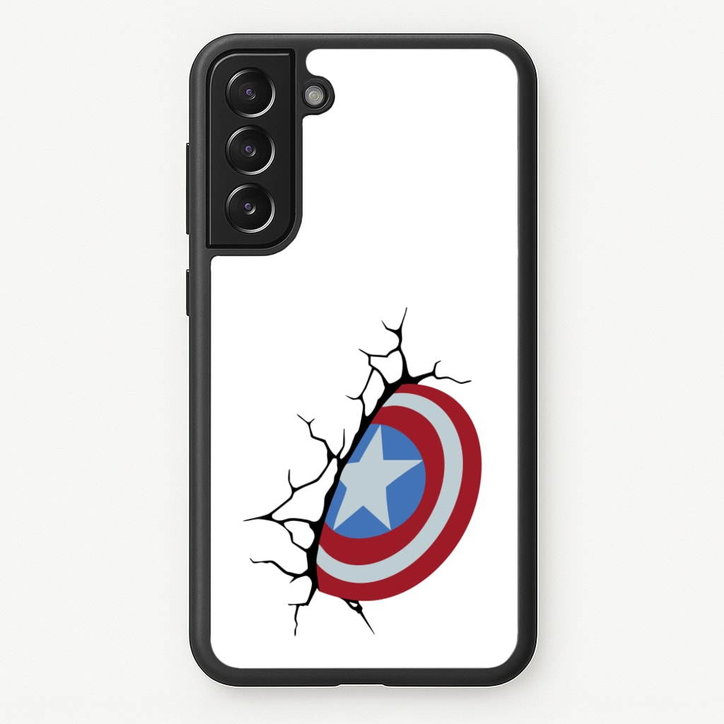 Shield Break - Marvel Phone Case for Galaxy S21FE