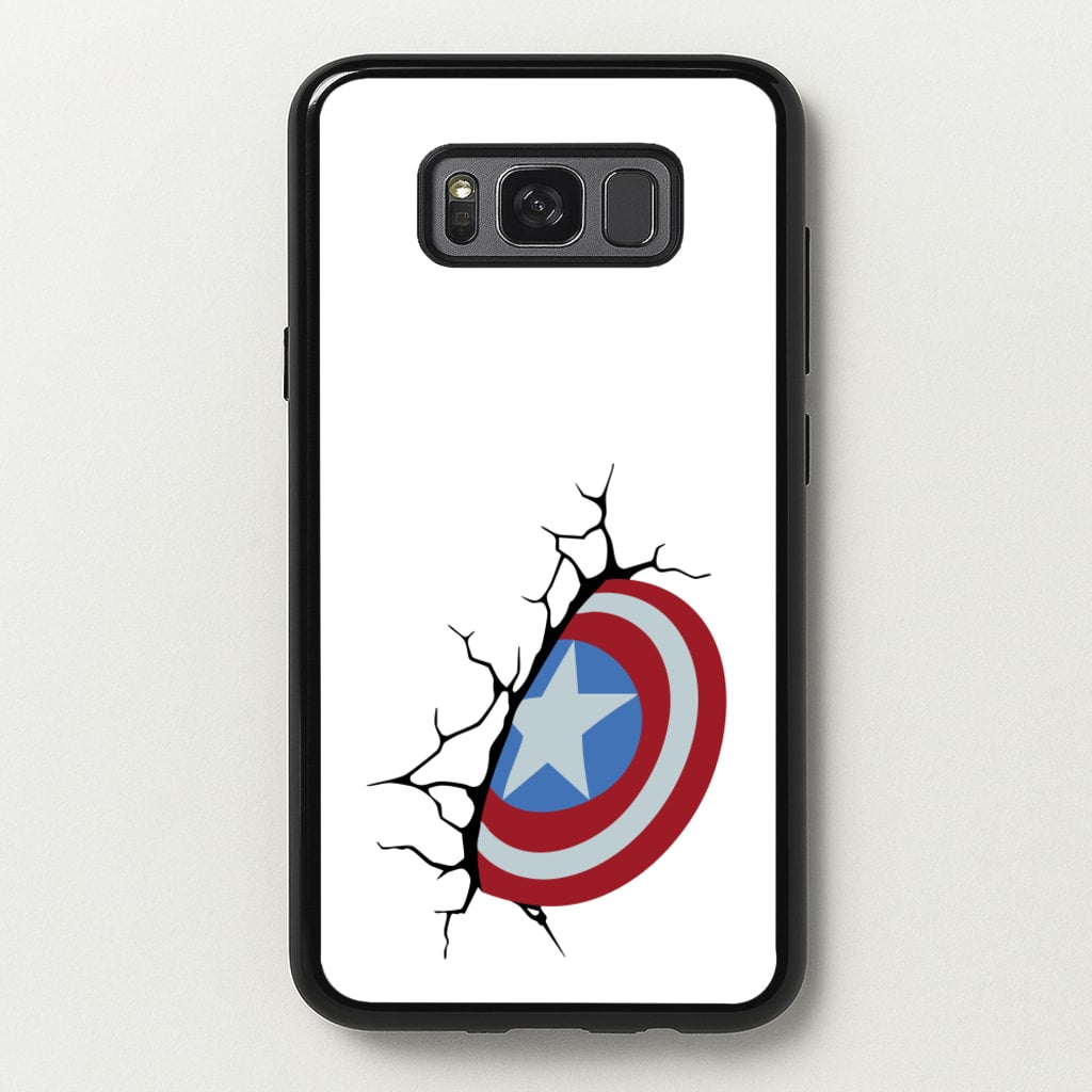 Shield Break - Marvel Phone Case for Galaxy S8