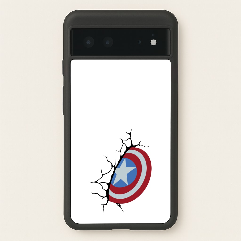 Shield Break - Marvel Phone Case for Google Pixel 6
