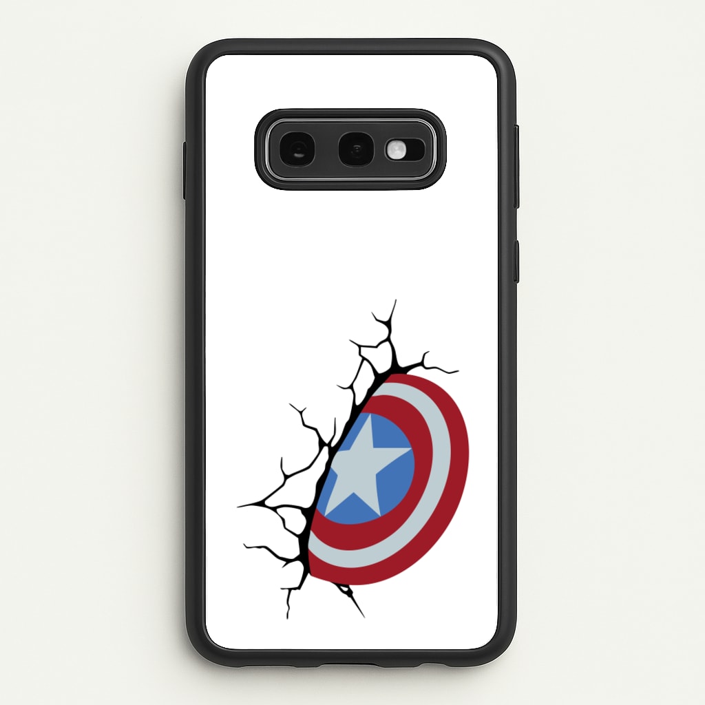 Shield Break - Marvel Phone Case for Galaxy S10e