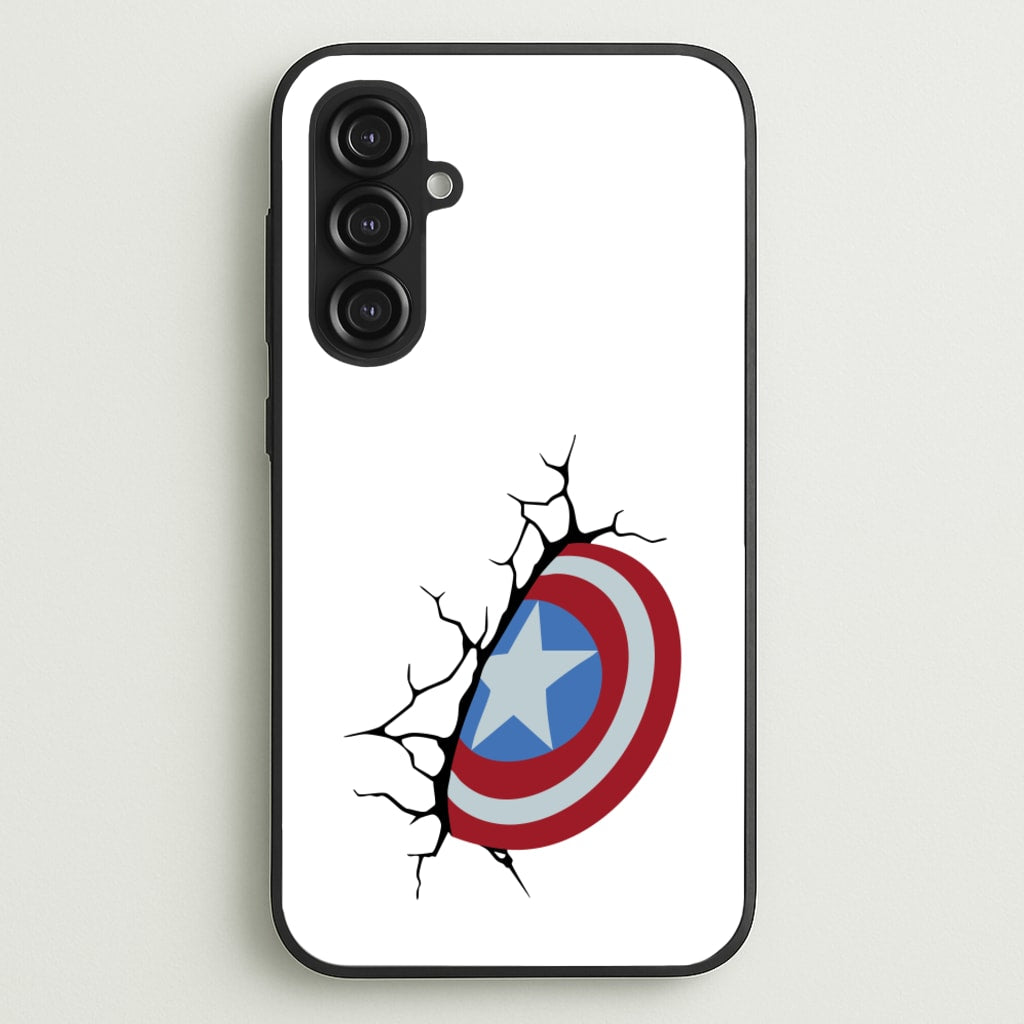Shield Break - Marvel Phone Case for Galaxy S23FE
