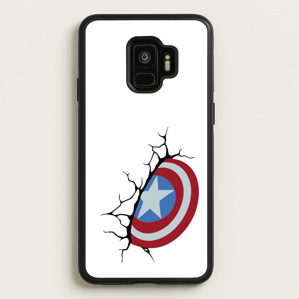 Shield Break - Marvel Phone Case for Galaxy S9
