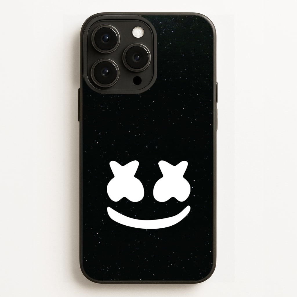 Black And White Helmet In Space - Marshmello Phone Case for iPhone 12 Pro Max
