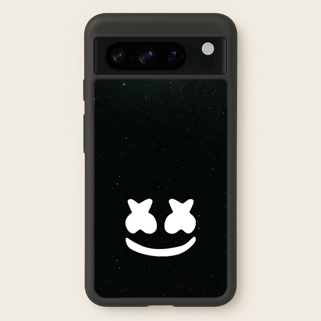 Black And White Helmet In Space - Marshmello Phone Case for Google Pixel 8 Pro