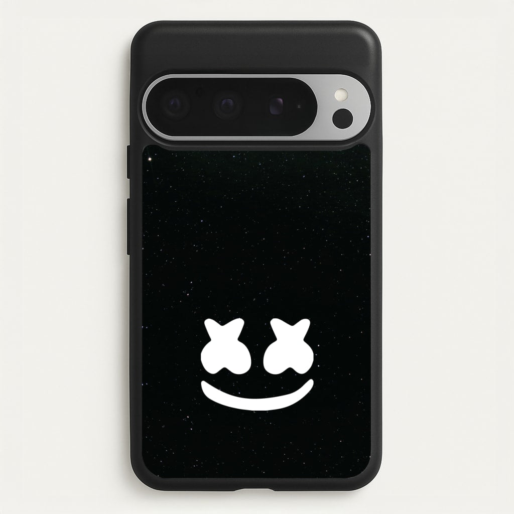 Black And White Helmet In Space - Marshmello Phone Case for Google Pixel 9 Pro XL