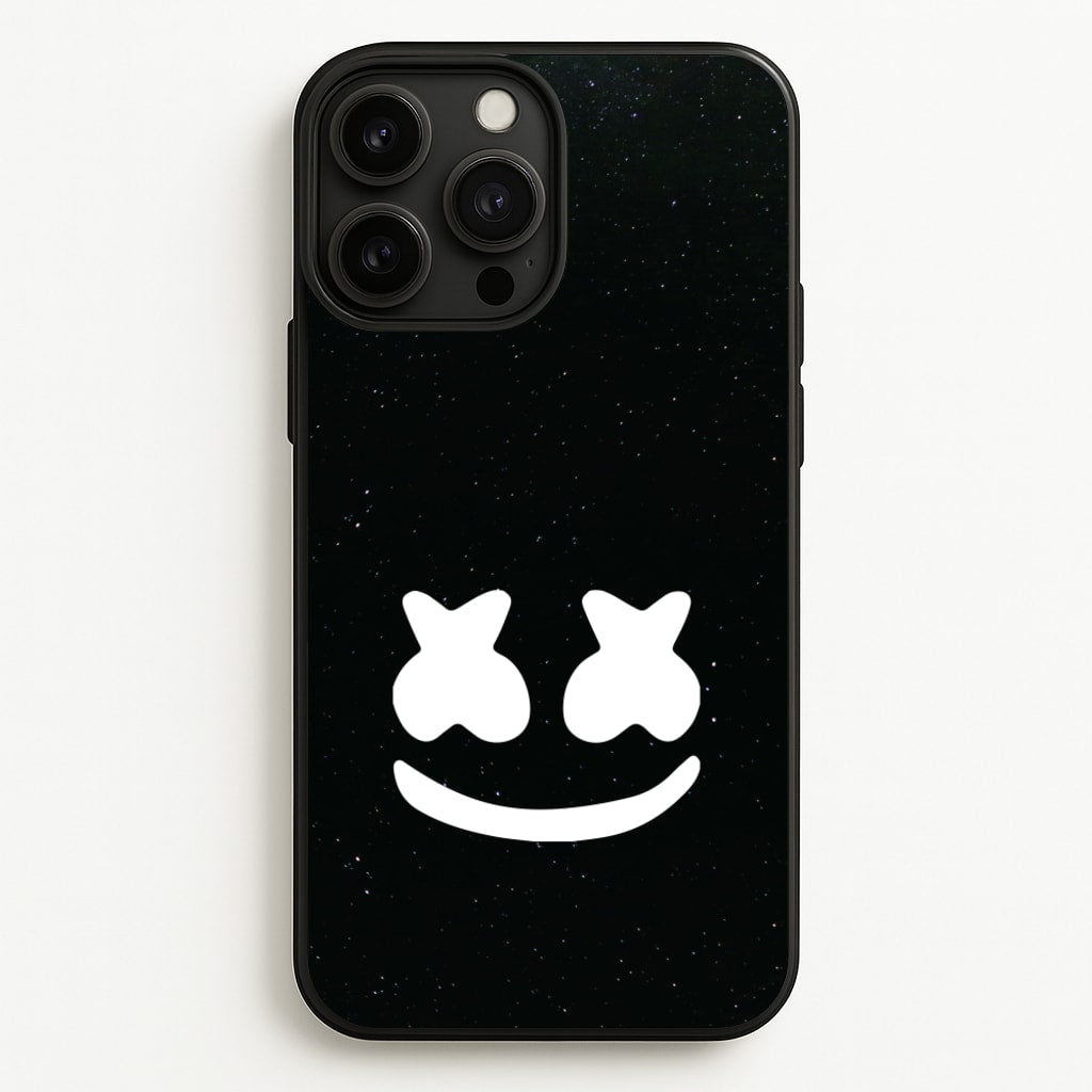 Black And White Helmet In Space - Marshmello Phone Case for iPhone 13 Pro Max