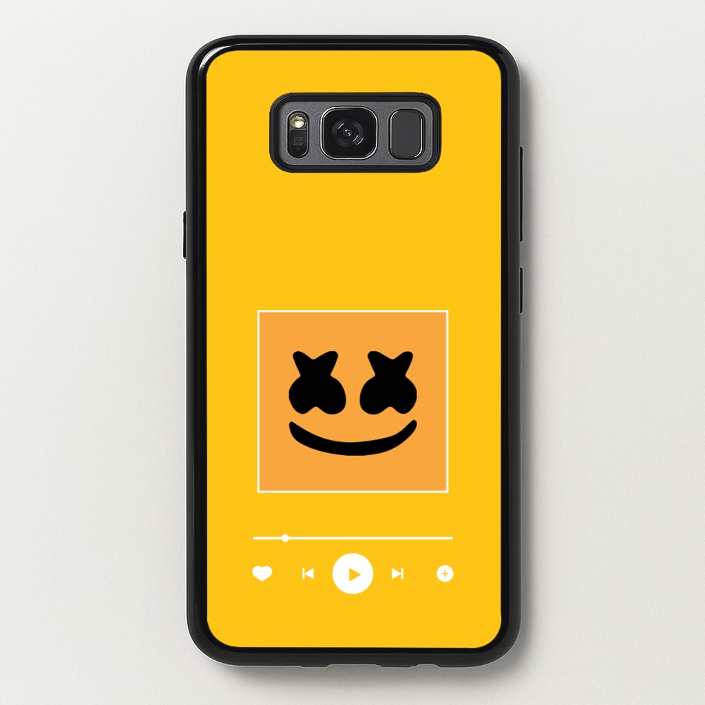 Helmet DJ Album Cover - Marshmello Phone Case for Galaxy S8