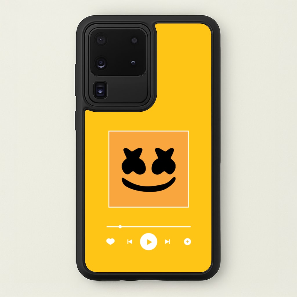 Helmet DJ Album Cover - Marshmello Phone Case for Galaxy S20 Ultra