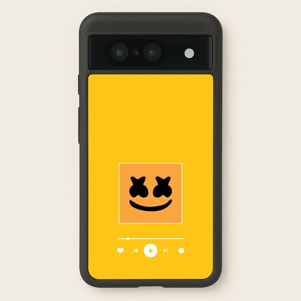 Helmet DJ Album Cover - Marshmello Phone Case for Google Pixel 8