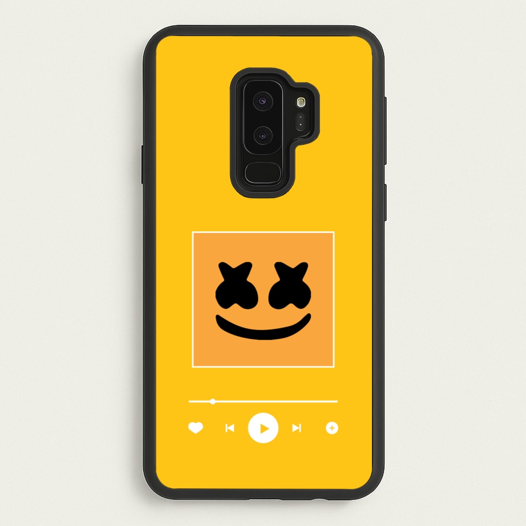 Helmet DJ Album Cover - Marshmello Phone Case for Galaxy S9 Plus