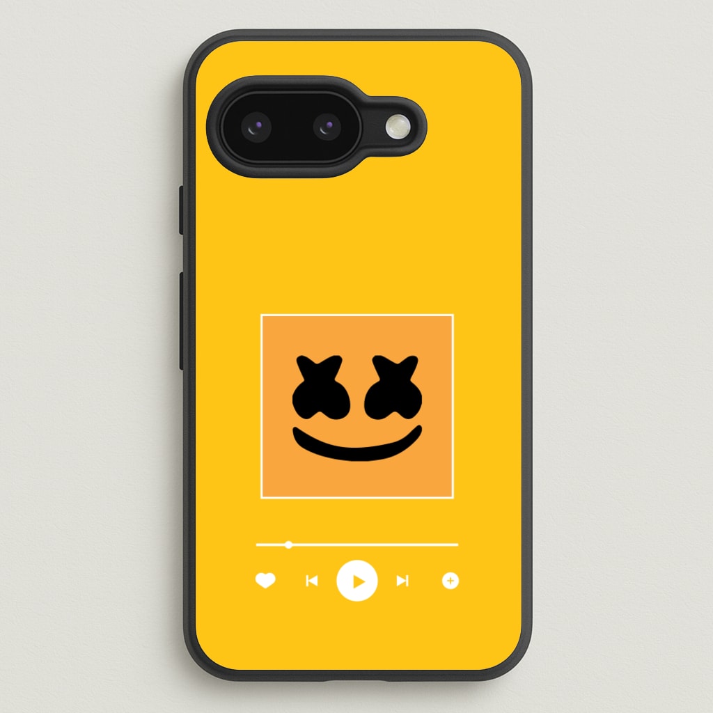 Helmet DJ Album Cover - Marshmello Phone Case for Google Pixel 9a