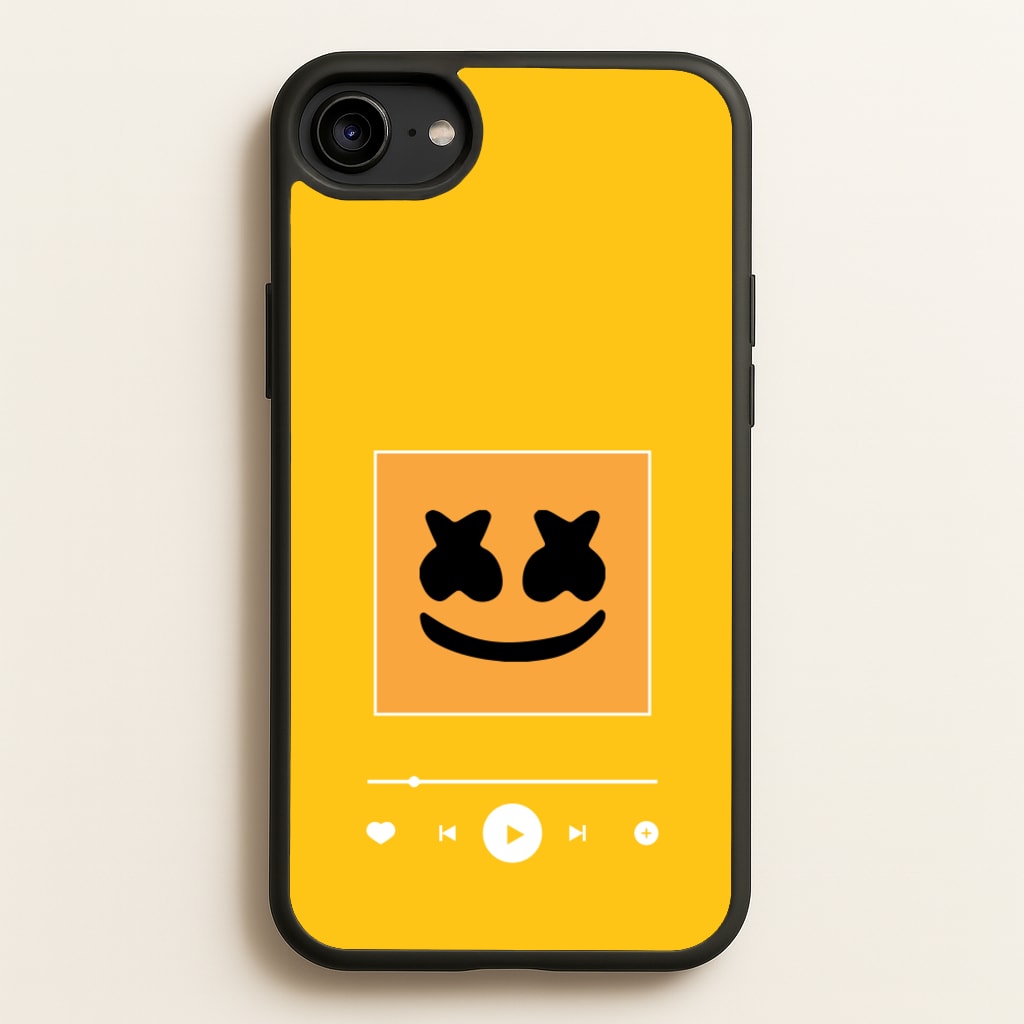 Helmet DJ Album Cover - Marshmello Phone Case for iPhone 6 / 7 / 8 / SE