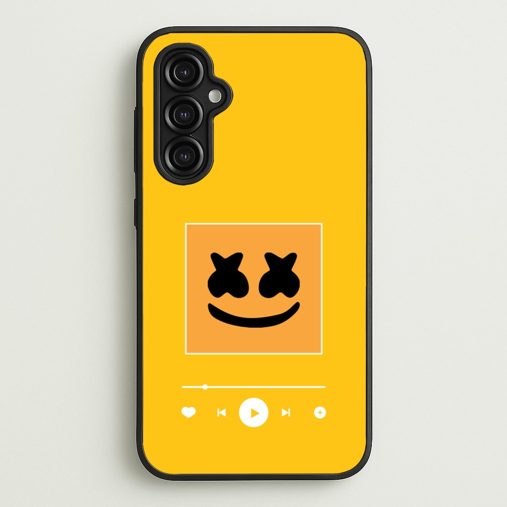 Helmet DJ Album Cover - Marshmello Phone Case for Galaxy A14