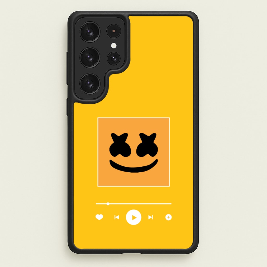 Helmet DJ Album Cover - Marshmello Phone Case for Galaxy S22 Ultra
