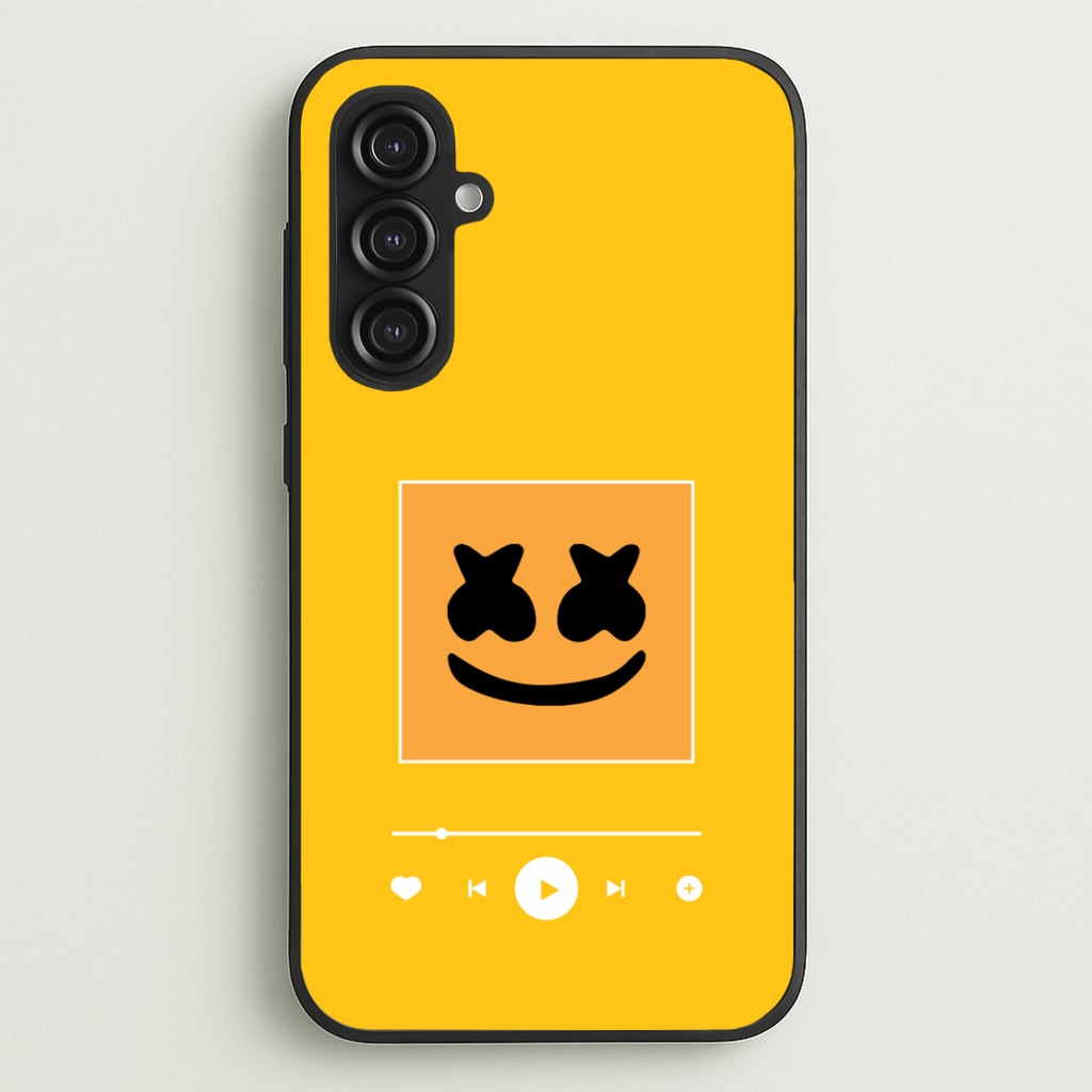 Helmet DJ Album Cover - Marshmello Phone Case for Galaxy S23FE