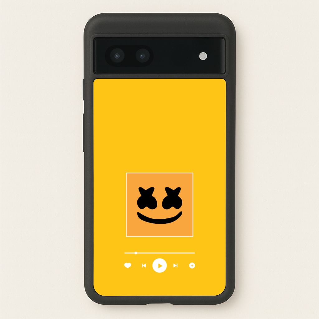 Helmet DJ Album Cover - Marshmello Phone Case for Google Pixel 7a