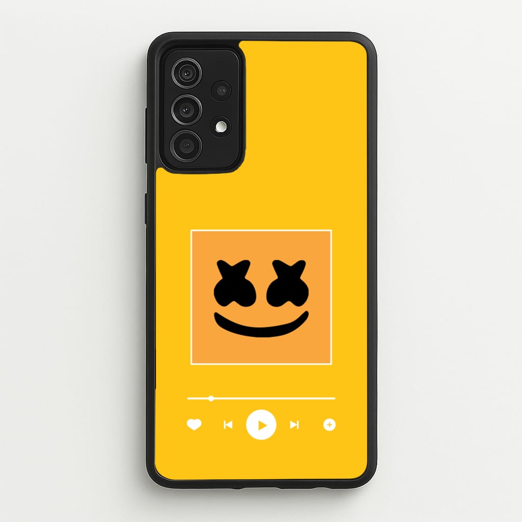 Helmet DJ Album Cover - Marshmello Phone Case for Galaxy A52 / A52s