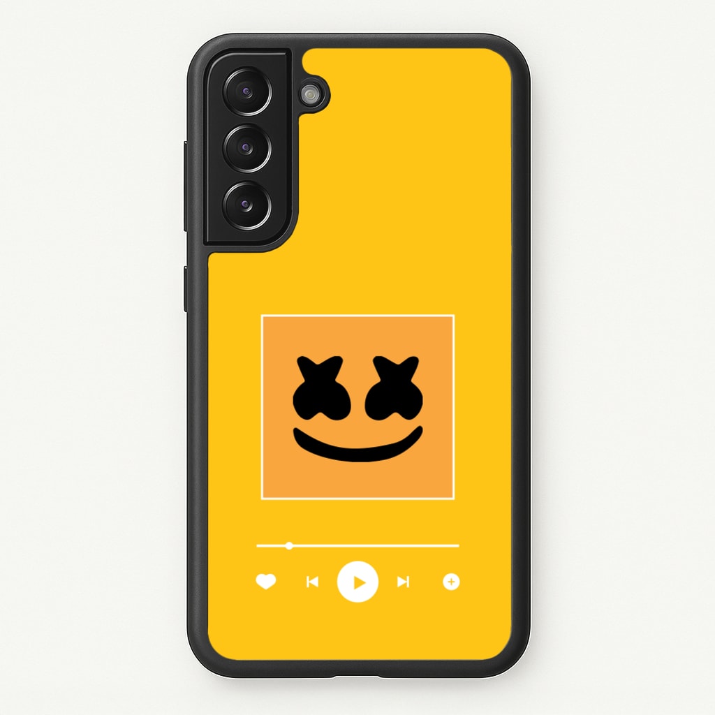 Helmet DJ Album Cover - Marshmello Phone Case for Galaxy S21
